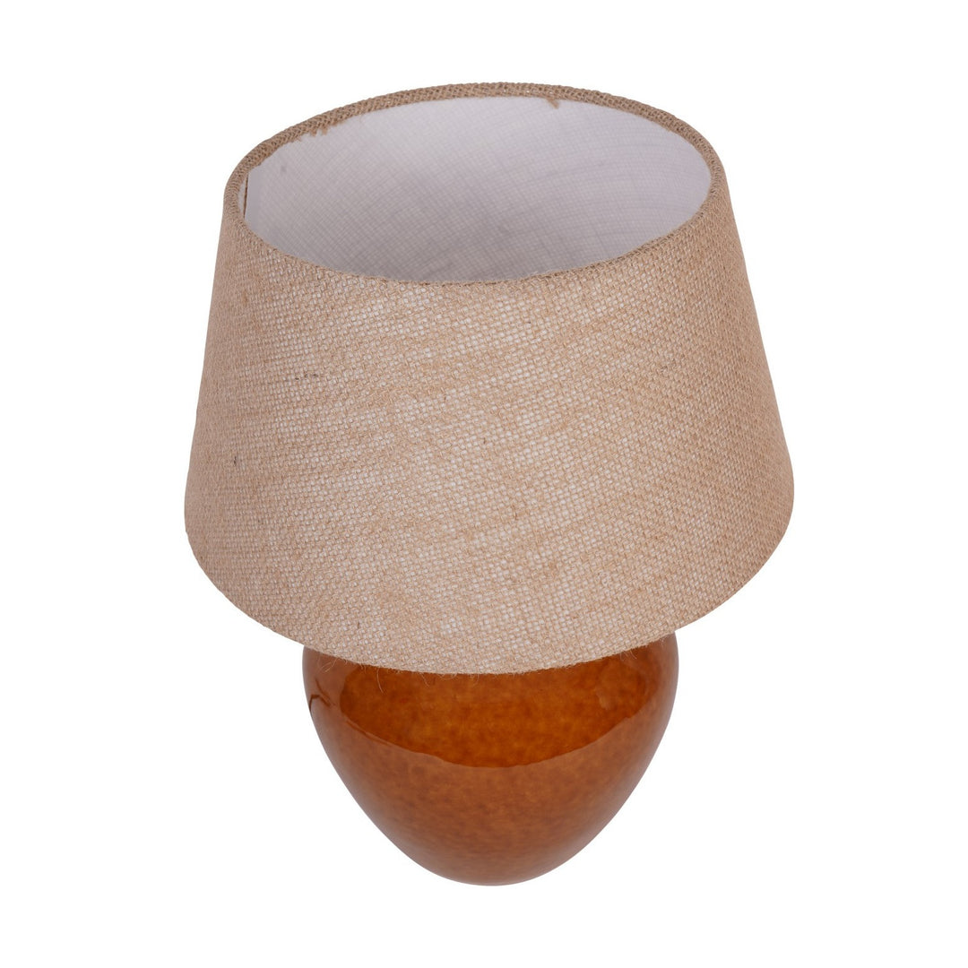 Aubrey Ceramic Table Lamp - Terracotta Libra 7
