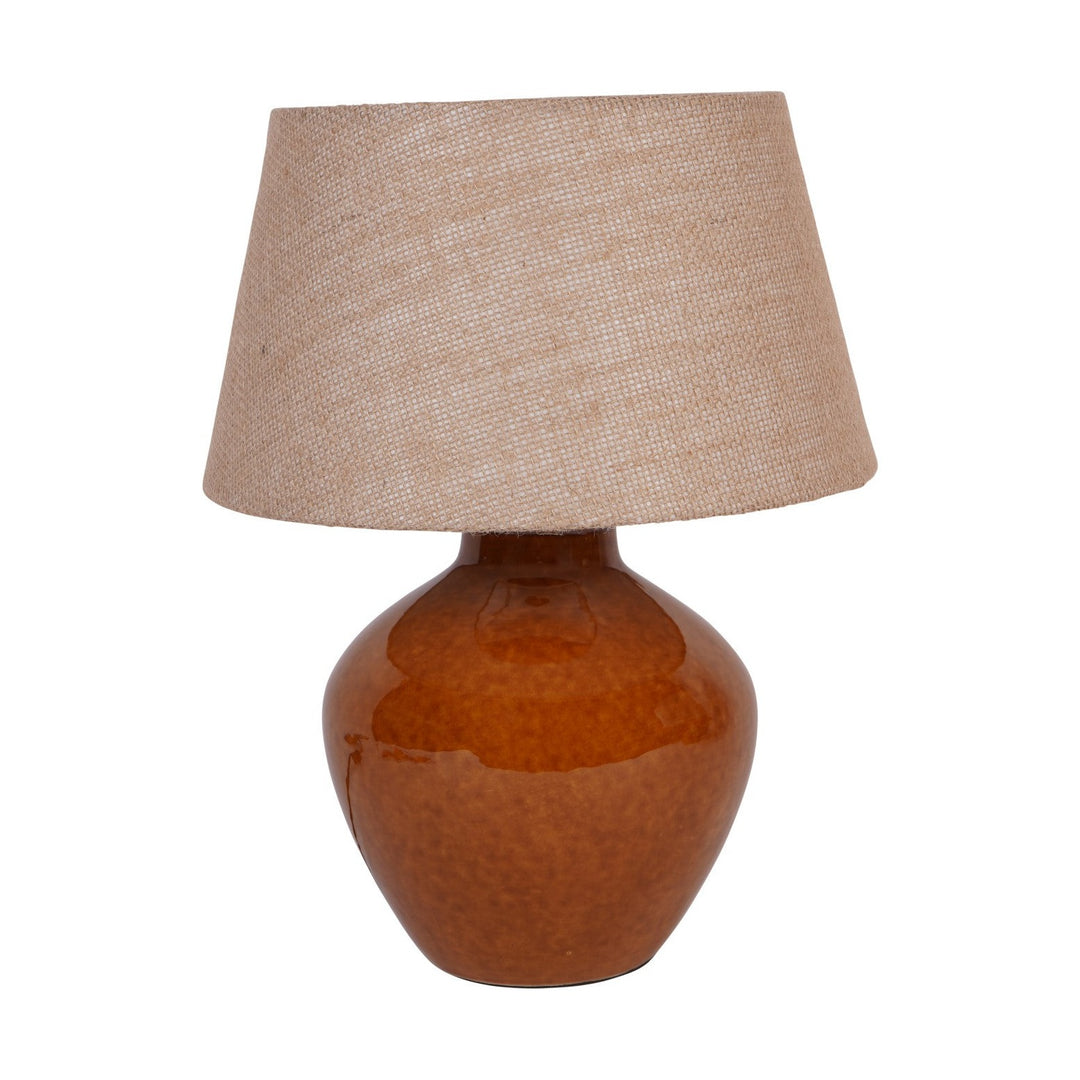 Aubrey Ceramic Table Lamp - Terracotta Libra 6