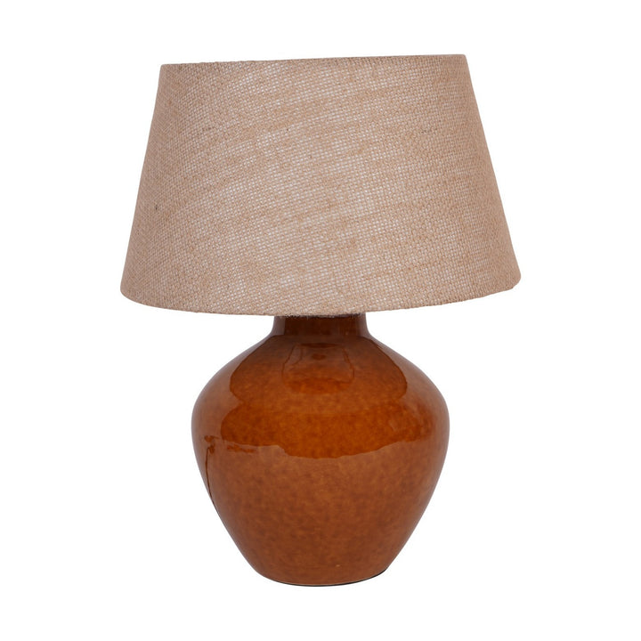 Aubrey Ceramic Table Lamp - Terracotta Libra 6