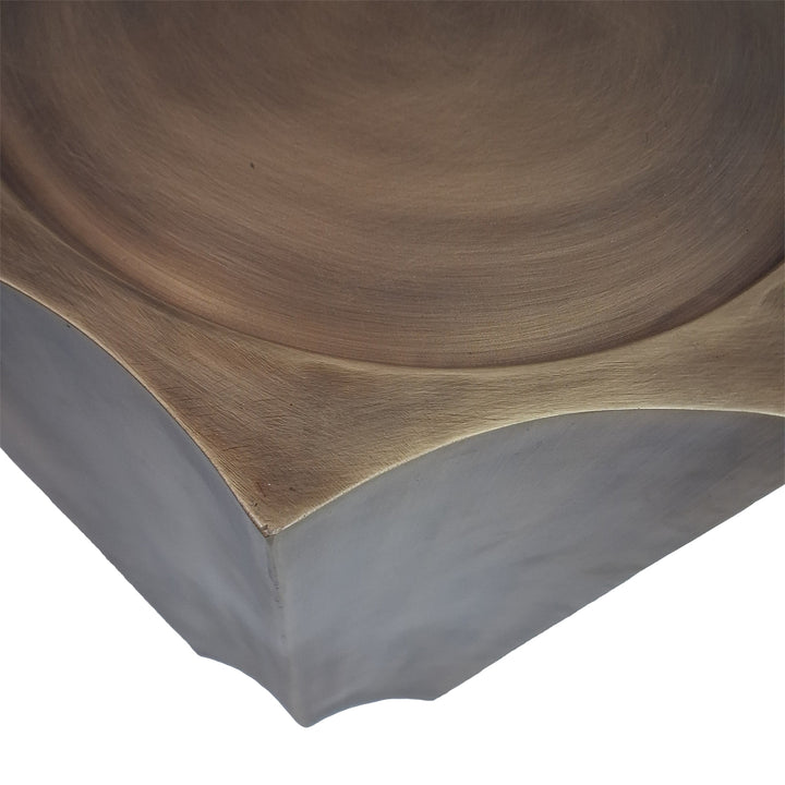 Brockley Plinth - Antique Brass