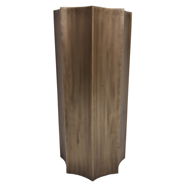 Brockley Plinth - Antique Brass