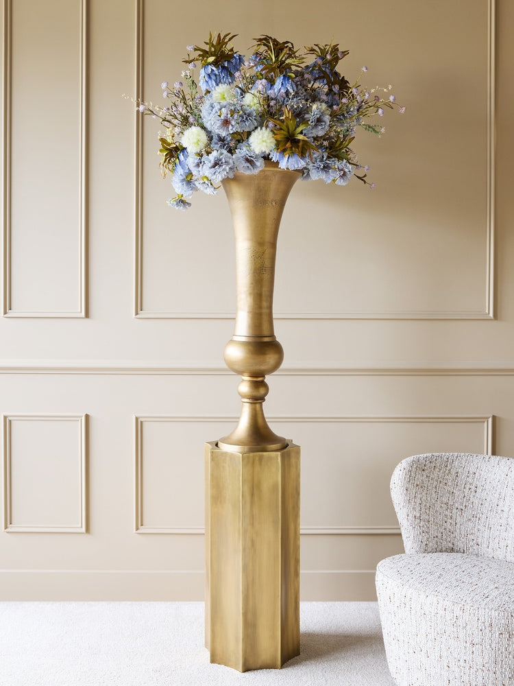 Brockley Planter - Antique Brass