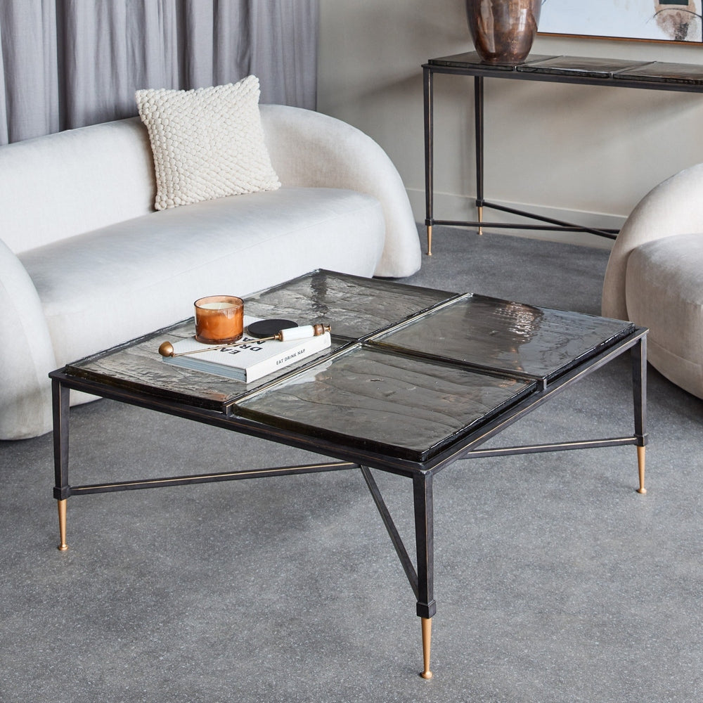Stella Square Glass Coffee Table