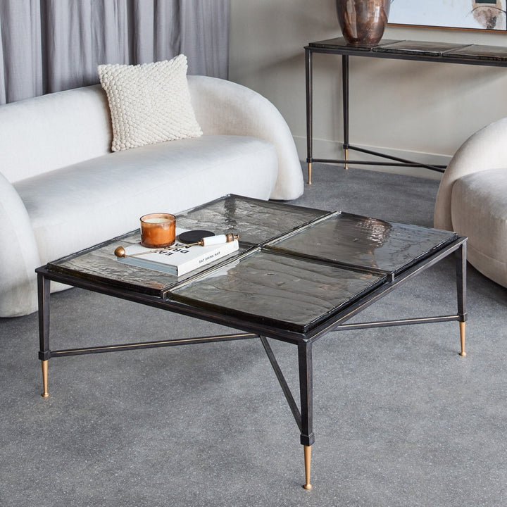 Stella Square Glass Coffee Table