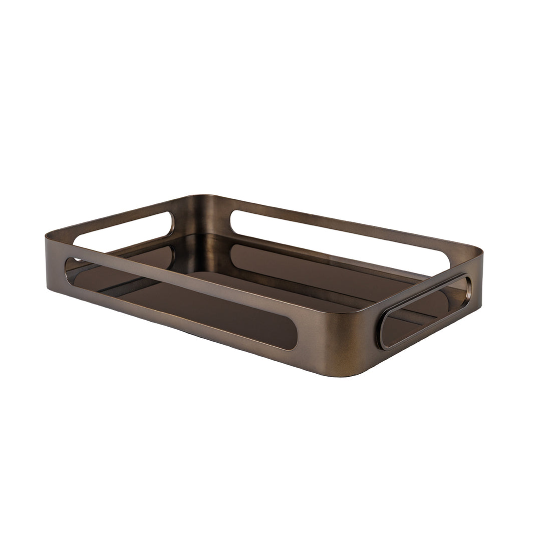 Thorpe Serving Tray - Smoked Bronze