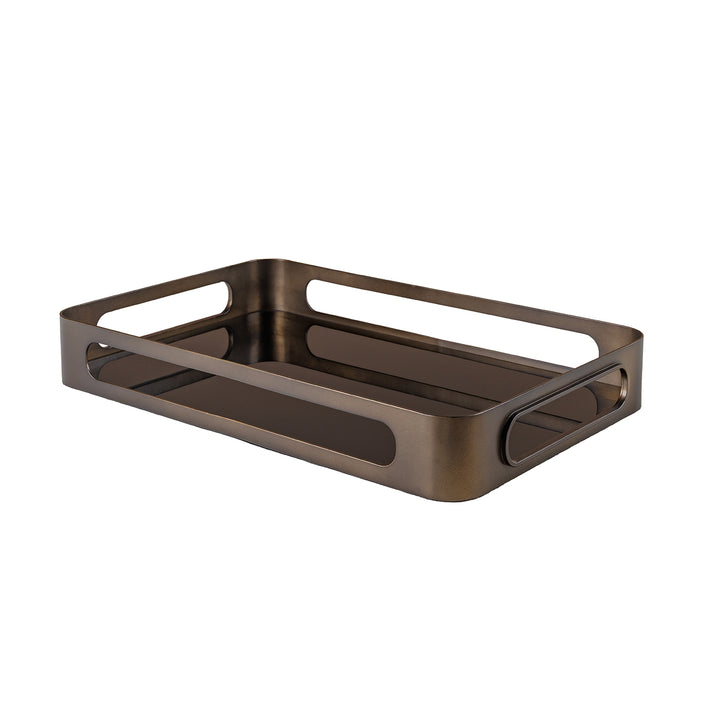 Thorpe Serving Tray - Smoked Bronze