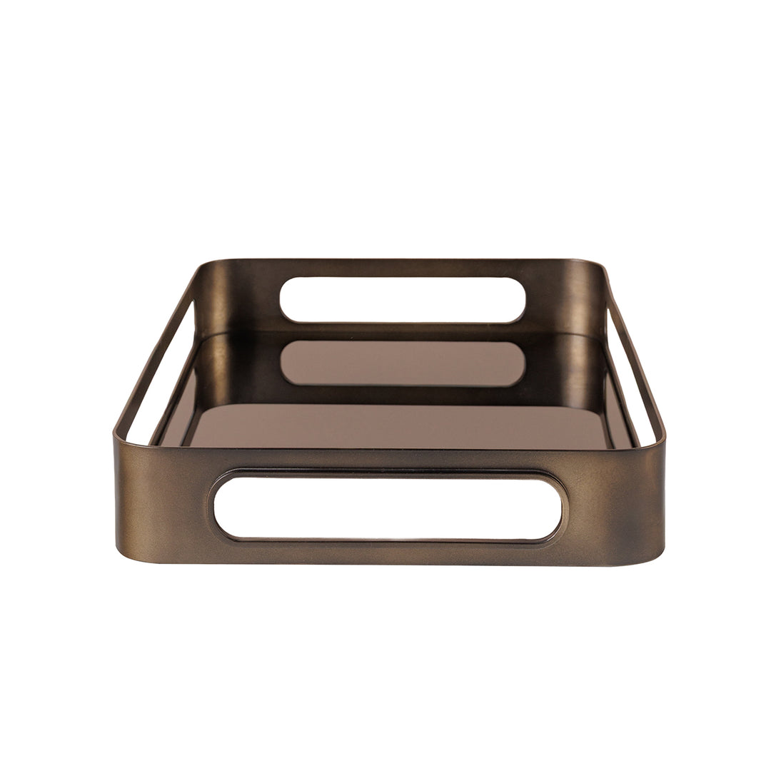Thorpe Serving Tray - Smoked Bronze