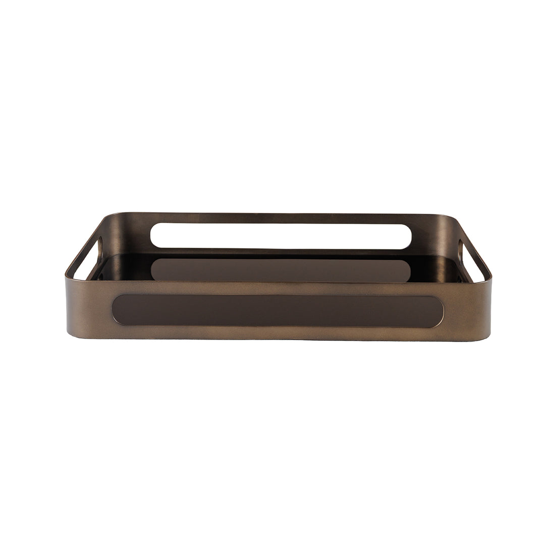 Thorpe Serving Tray - Smoked Bronze