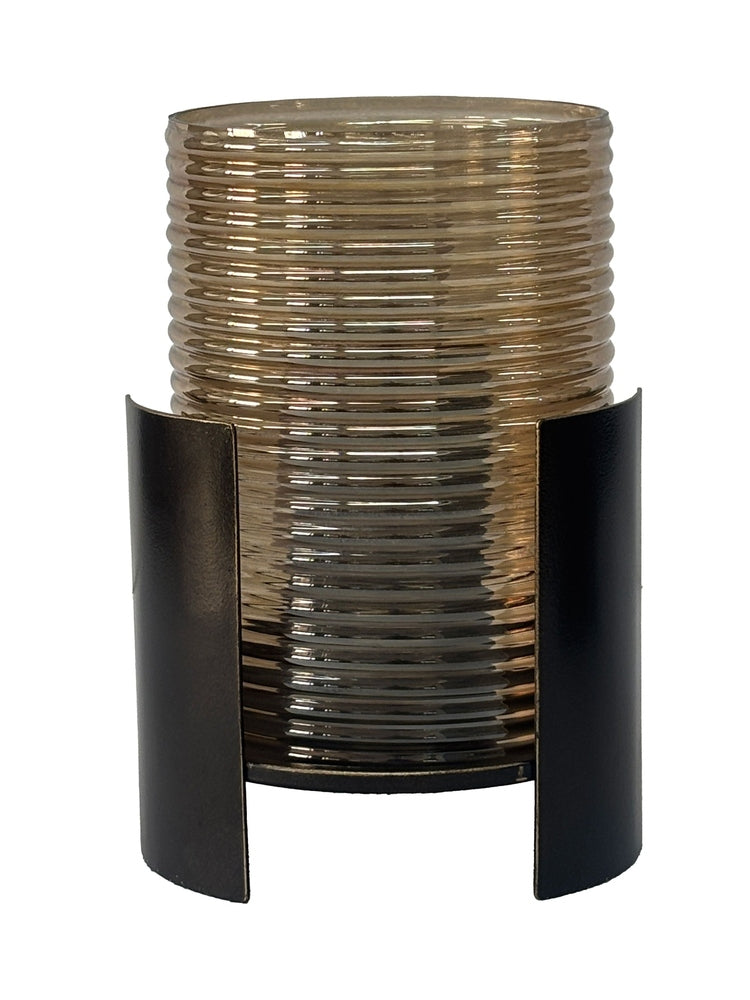 Belvedere Ribbed Hurricane - Black
