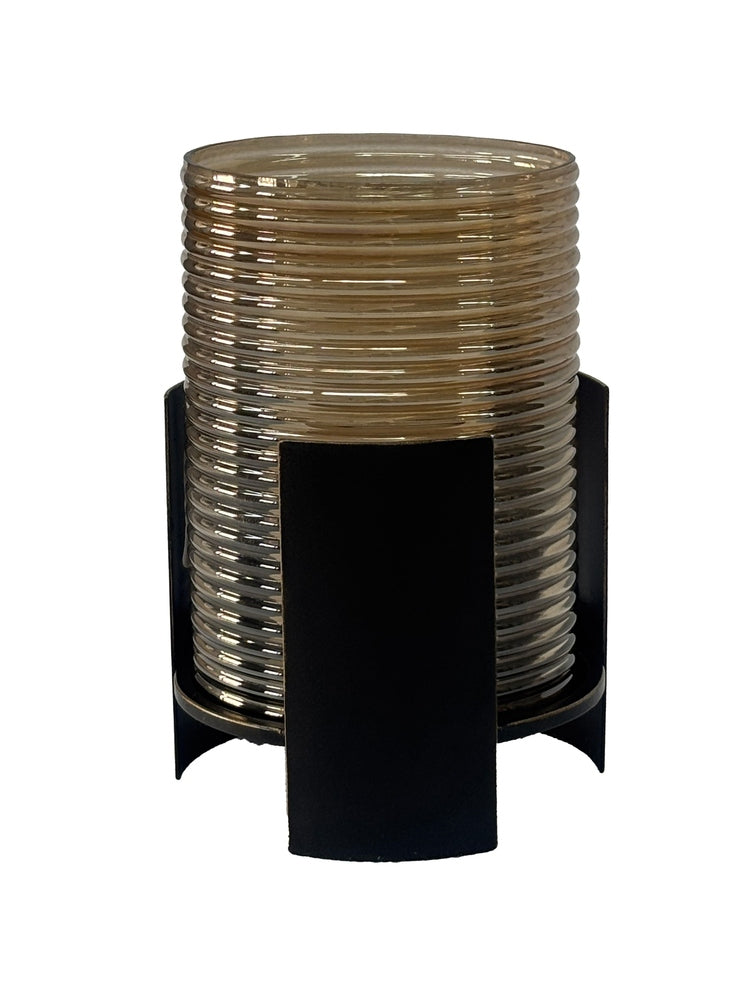 Belvedere Ribbed Hurricane - Black