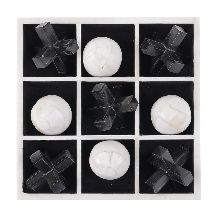Farnham Bone Horn Inlay Noughts & Crosses