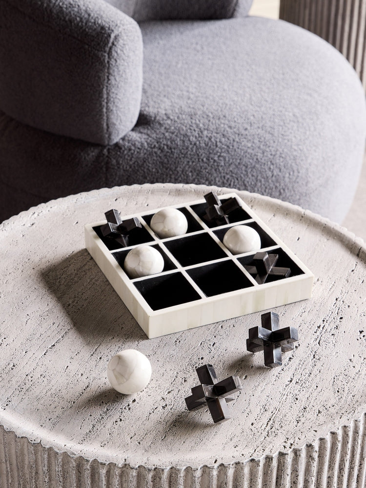 Farnham Bone Horn Inlay Noughts & Crosses