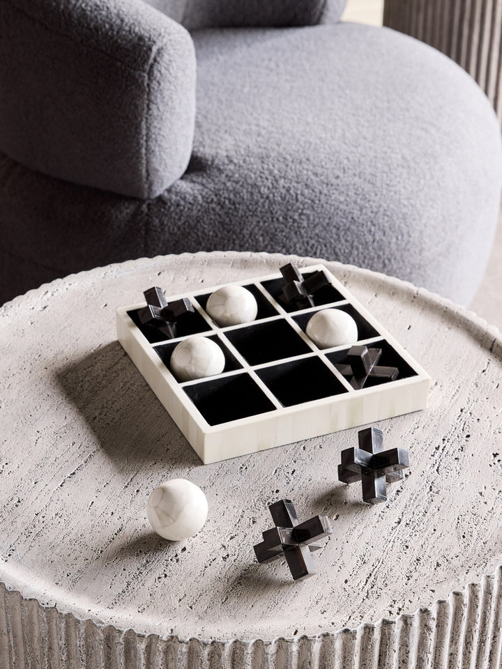 Farnham Bone Horn Inlay Noughts & Crosses