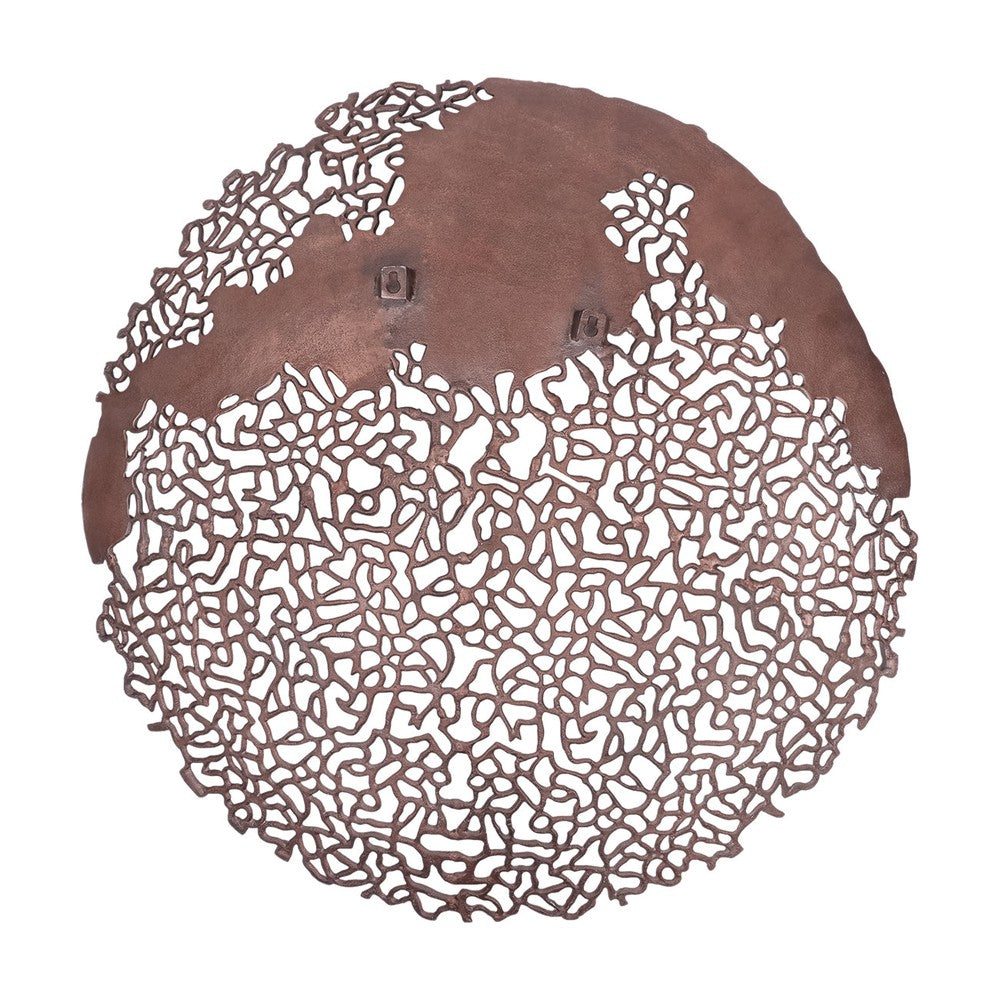 Apo Coral Raw Bronze Wall Plaque