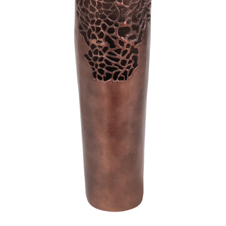 Apo Coral Raw Bronze Vase
