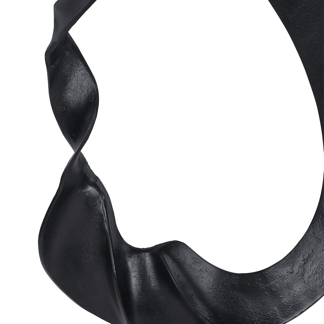 Kentford Large Marble Base Sculpture - Black