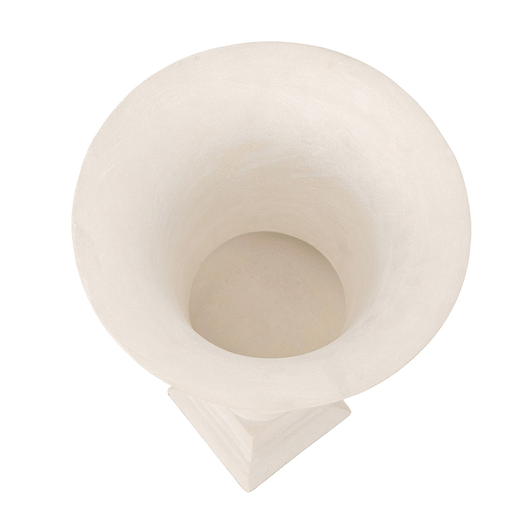Van Dyk Tall Stonewash Urn - Putty