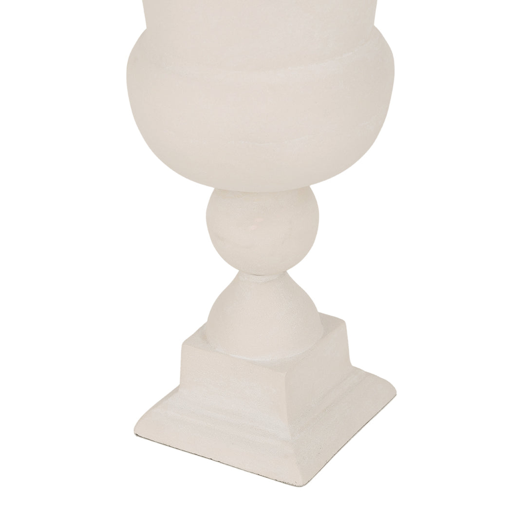 Van Dyk Tall Stonewash Urn - Putty