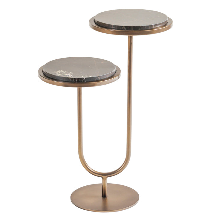 Marco Accent Table - Royal Gold Marble