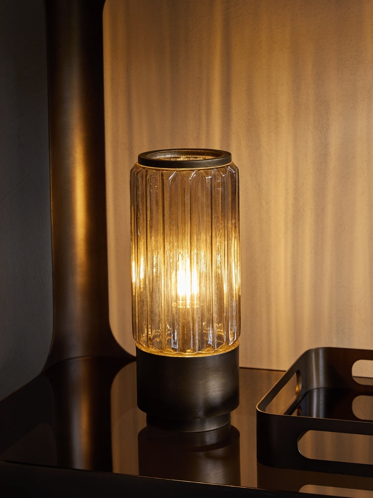 Eleanor Glass Table Uplighter Lamp