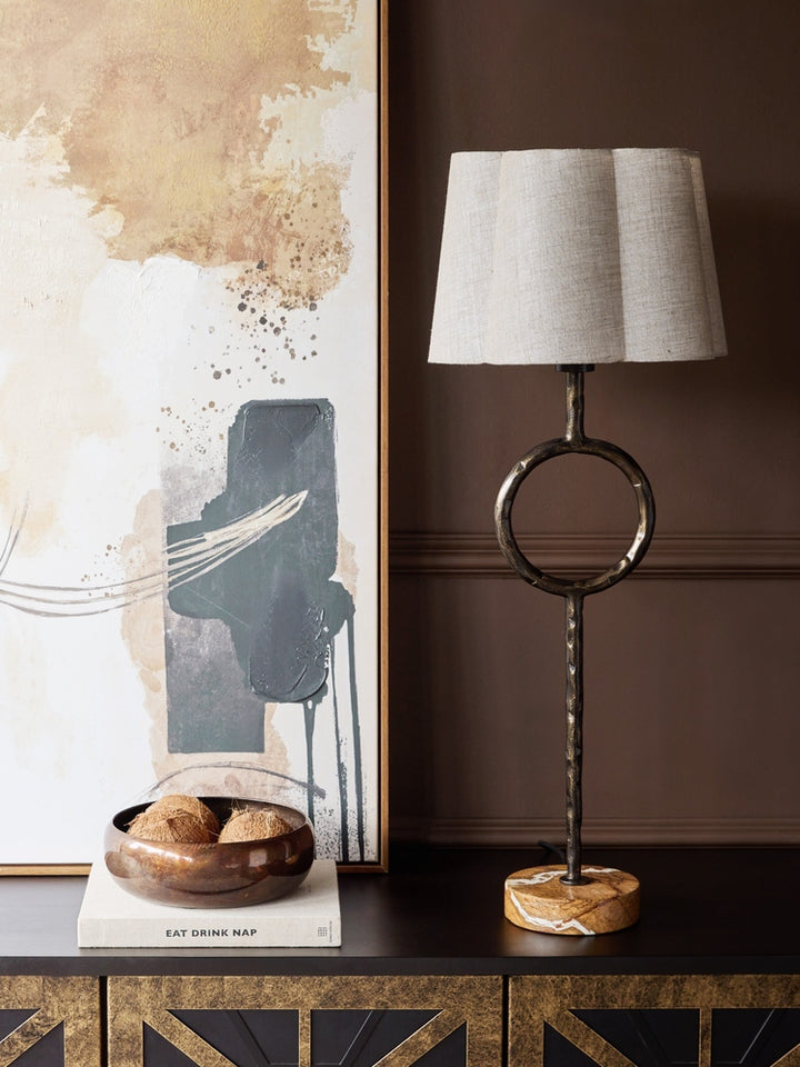 Rutland Linen Table Lamp