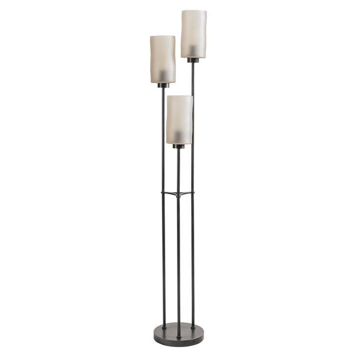 Trivia 3 Light Floor Glass Lamp