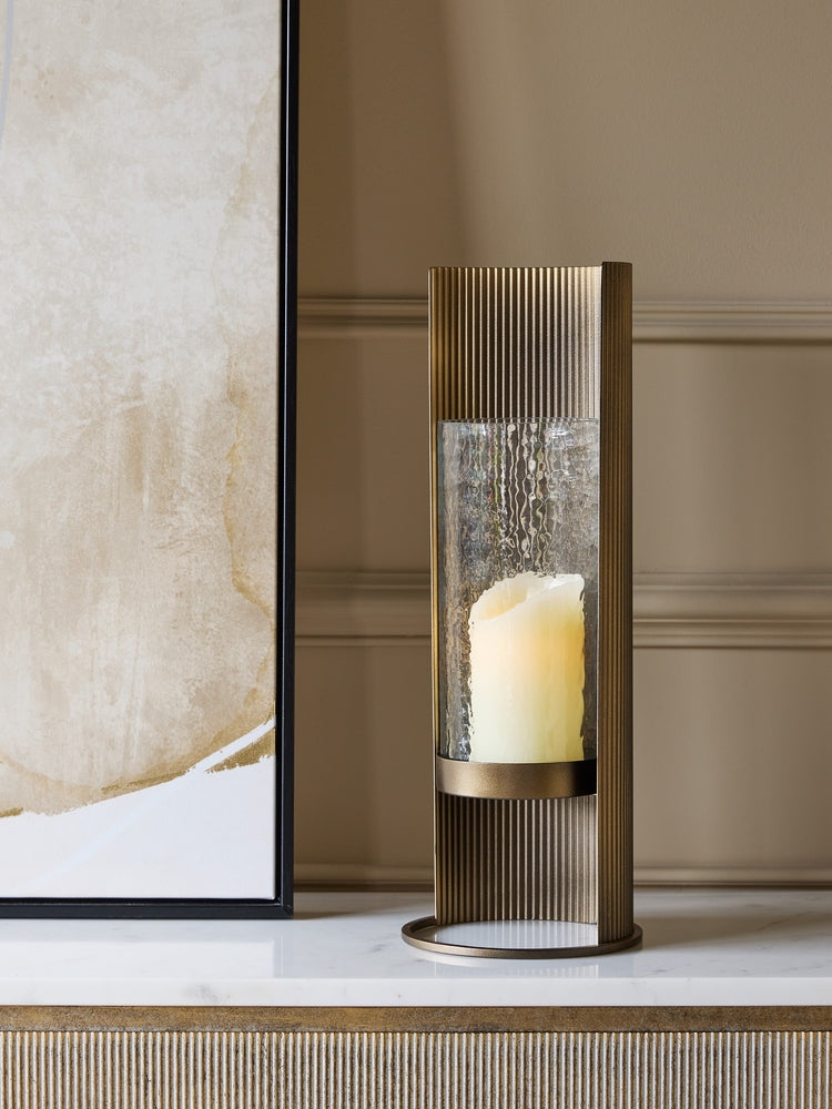 Belvedere Table Hurricane -  Aged Gold