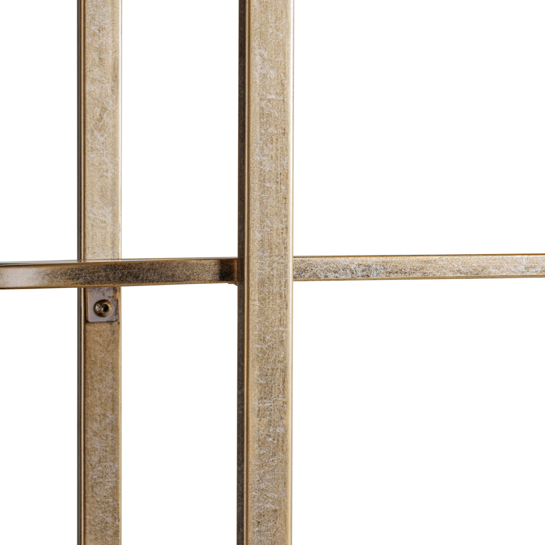 Belvedere Shelving Unit -  Aged Gold
