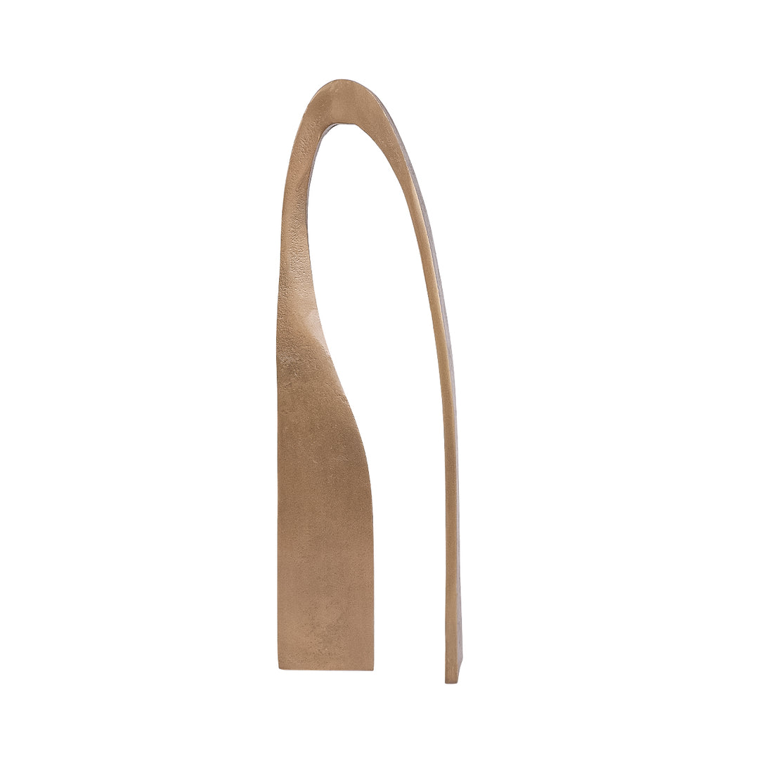Arch Aluminium Sculpture - Brass