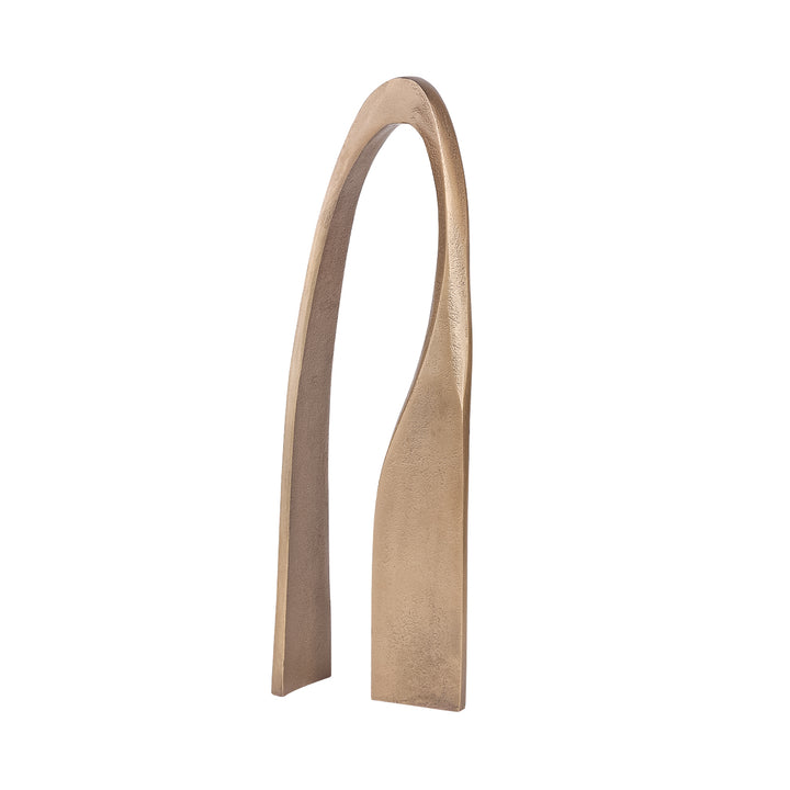 Arch Aluminium Sculpture - Brass