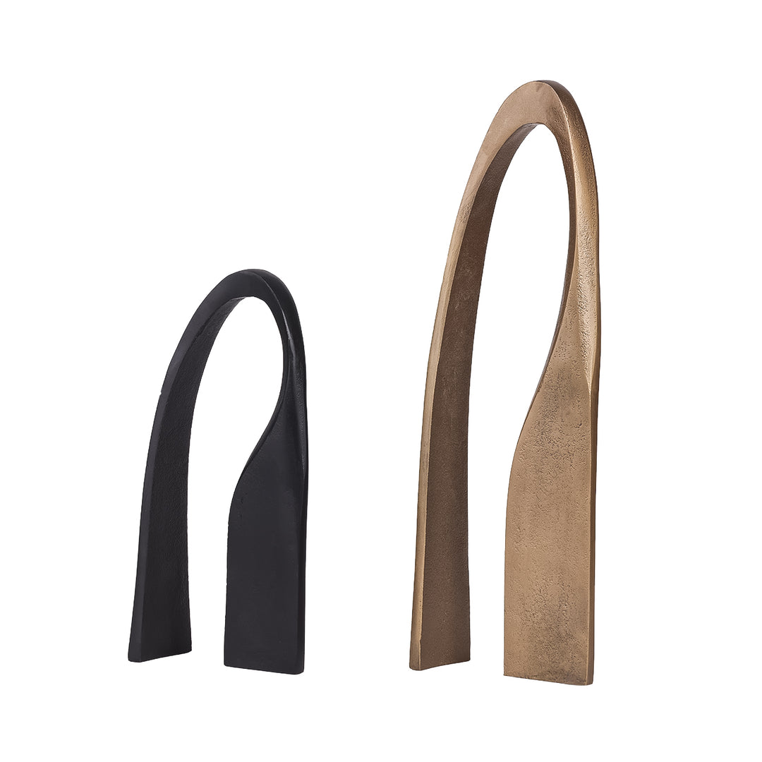 Arch Aluminium Sculpture - Black