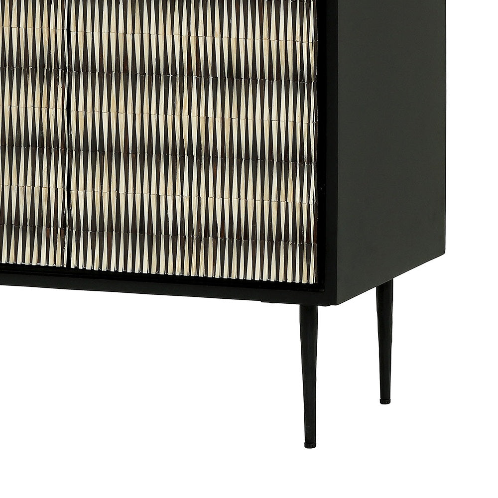 Imperia Bone Inlay 2 Door Cabinet