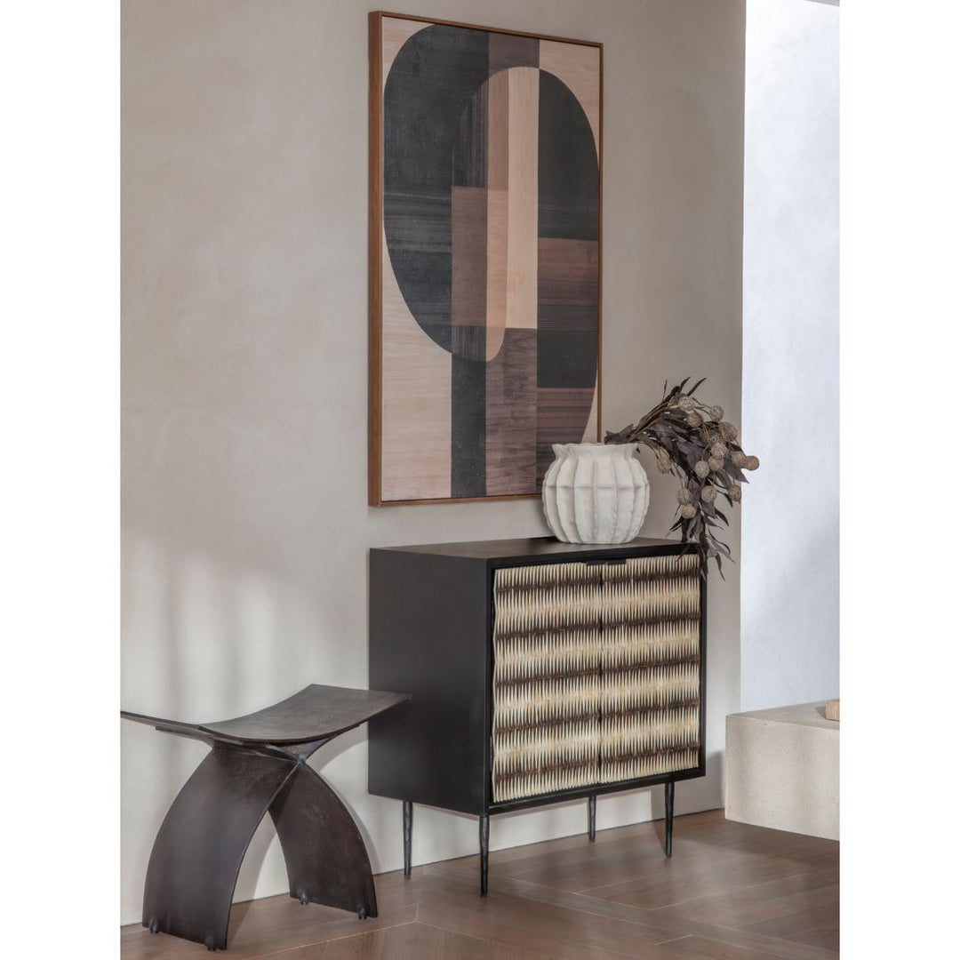 Imperia Bone Inlay 2 Door Cabinet