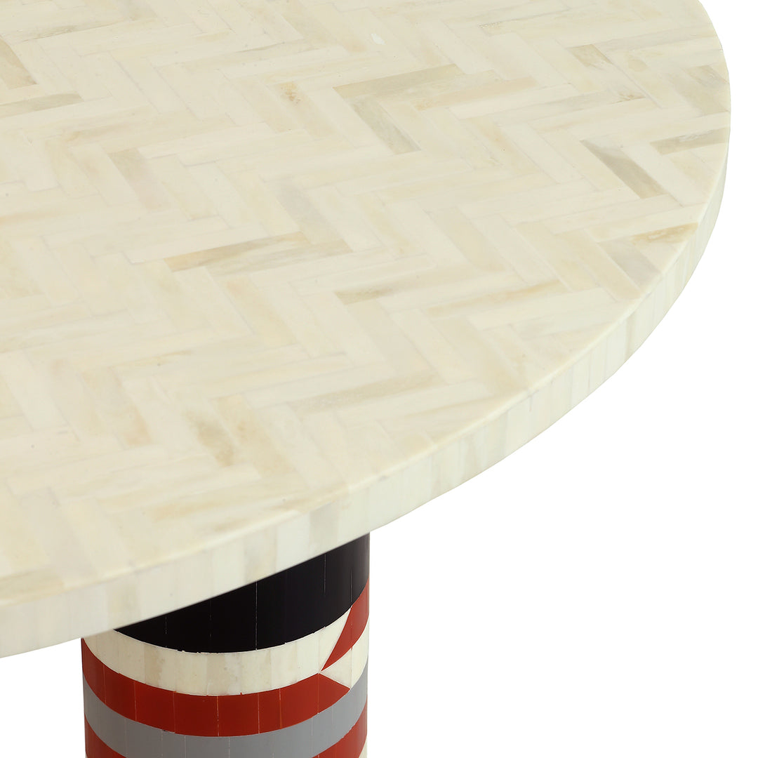 Coco Hall Bone Inlay  Dining Table