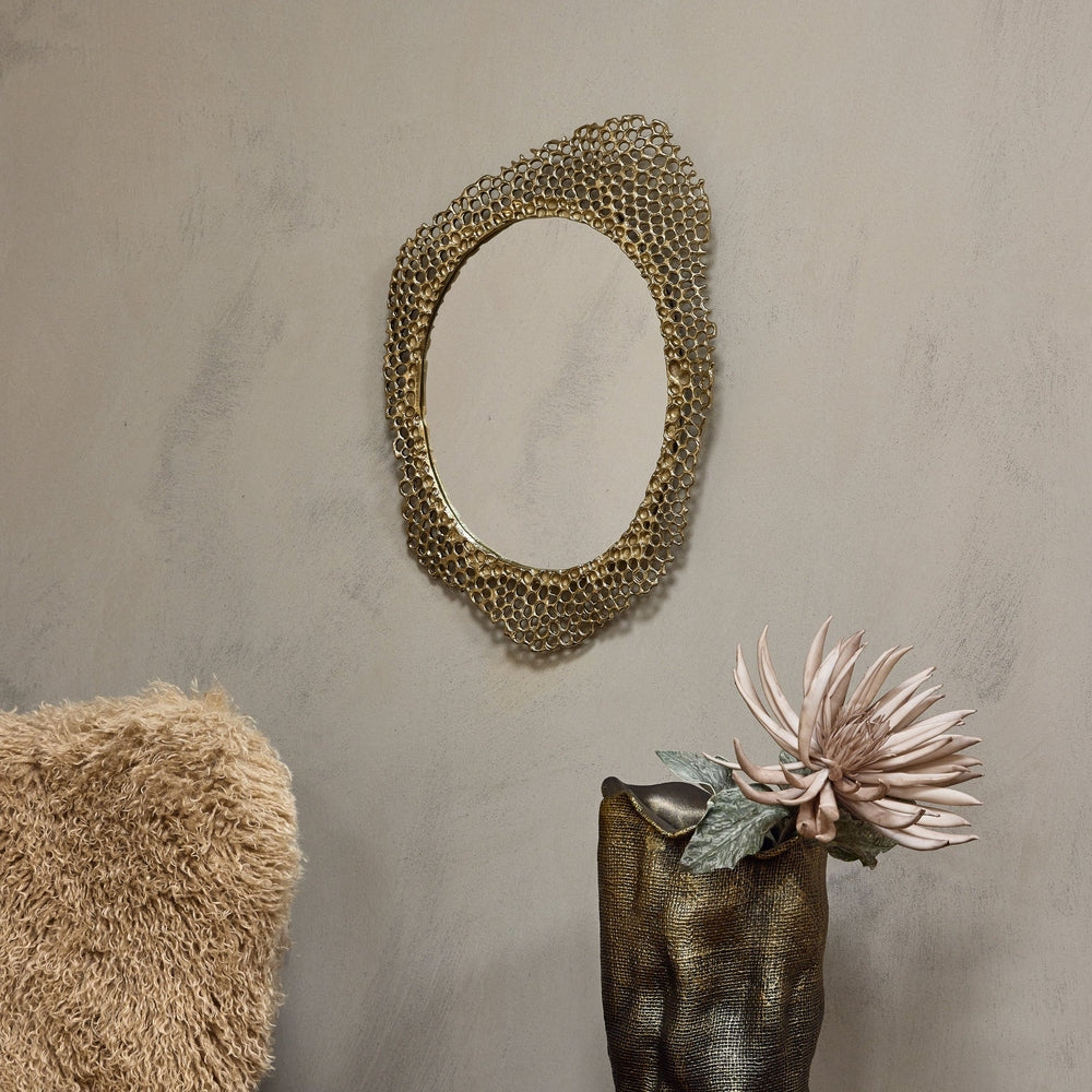 Miel Cast Aluminium Mirror | Outlet