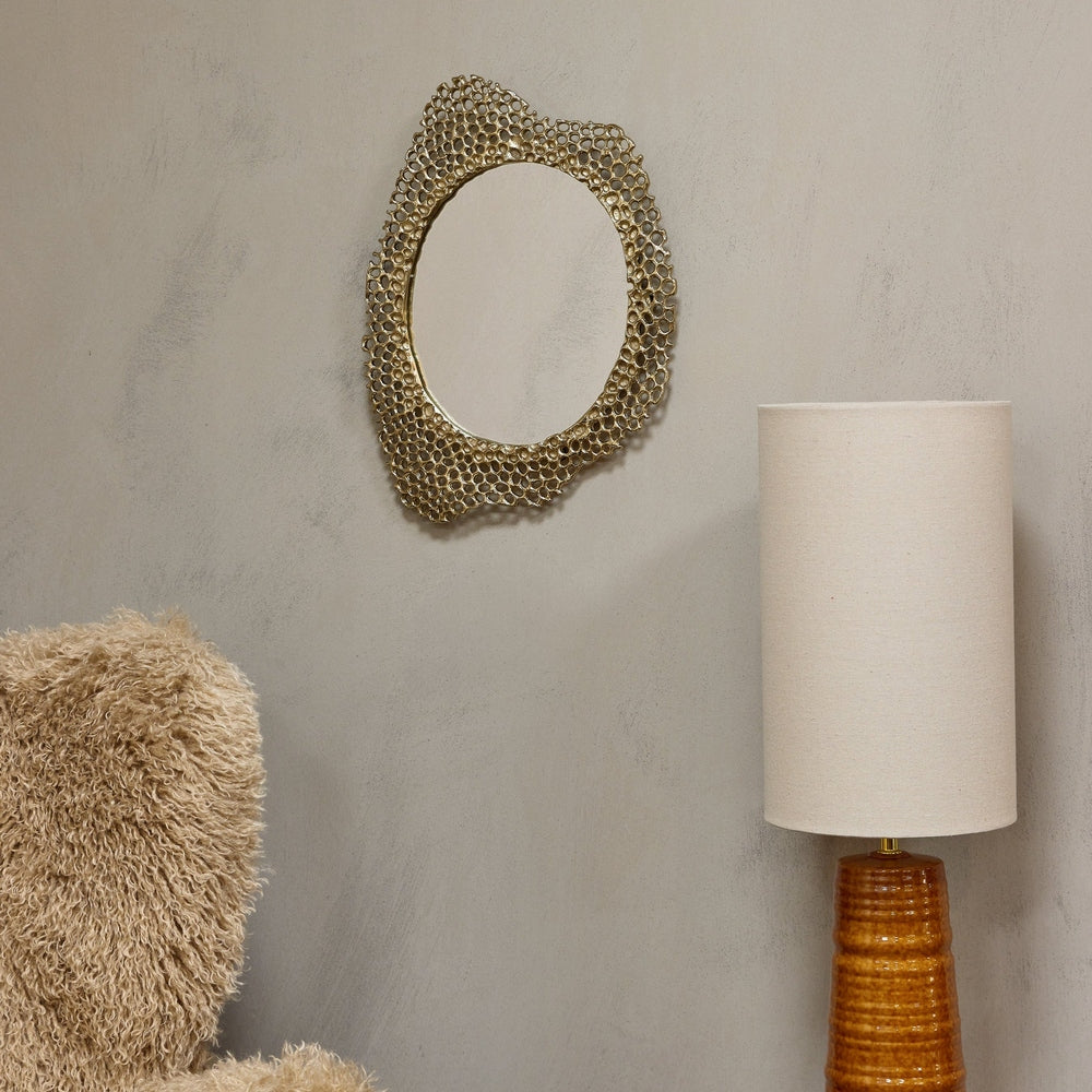 Miel Cast Aluminium Mirror | Outlet