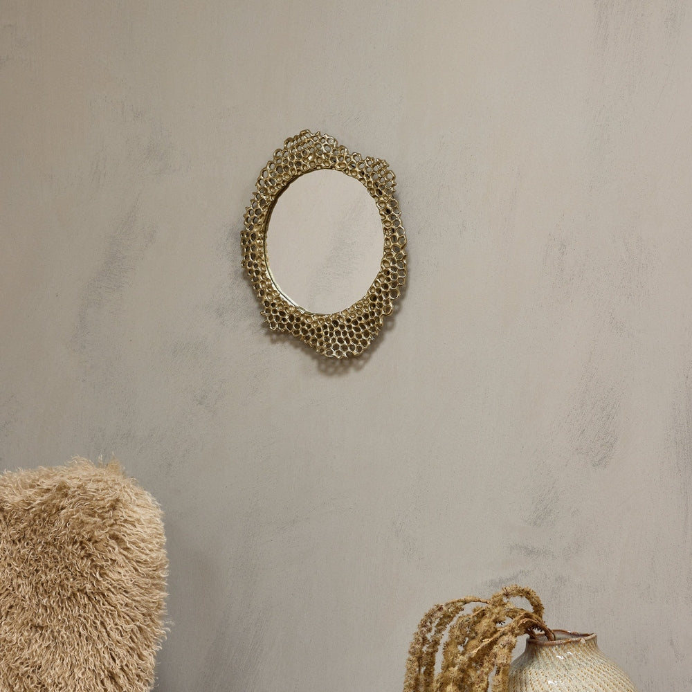 Miel Cast Aluminium Mirror | Outlet