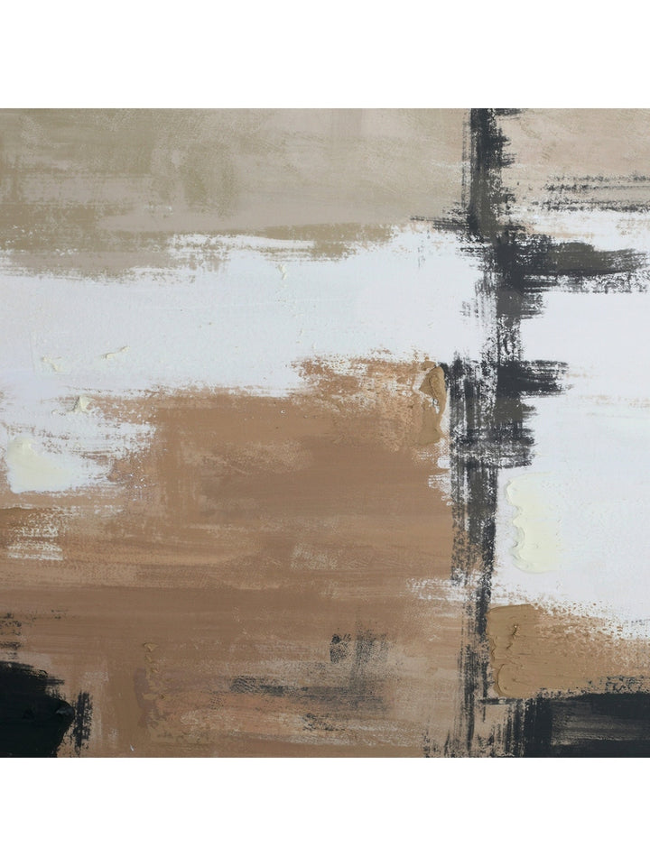Sable Rise Hand Embellished Framed Canvas Wall Art
