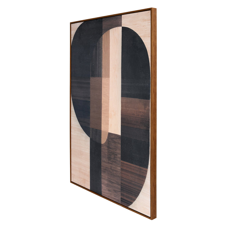 Forma Textured Framed Canvas Wall Art