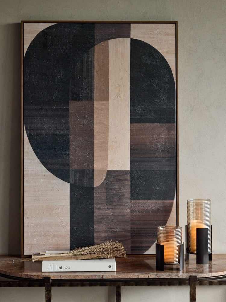 Forma Textured Framed Canvas Wall Art