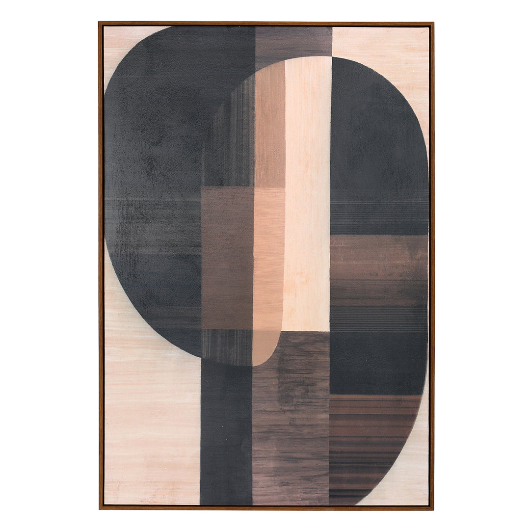 Forma Textured Framed Canvas Wall Art