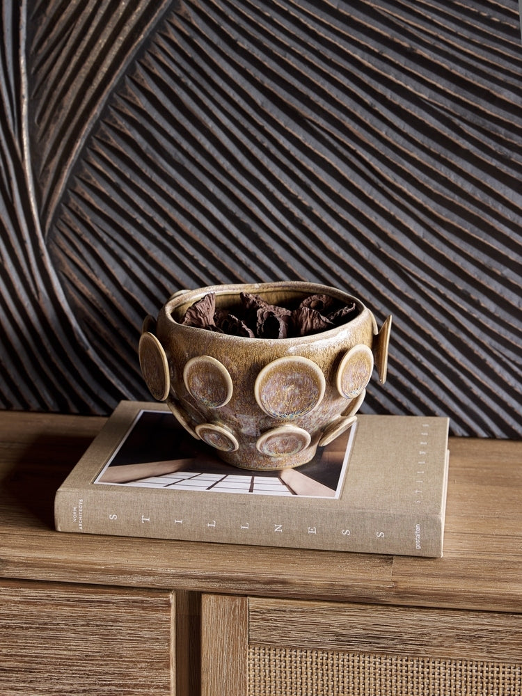 Jupiter Reactive Glaze Stoneware Planter