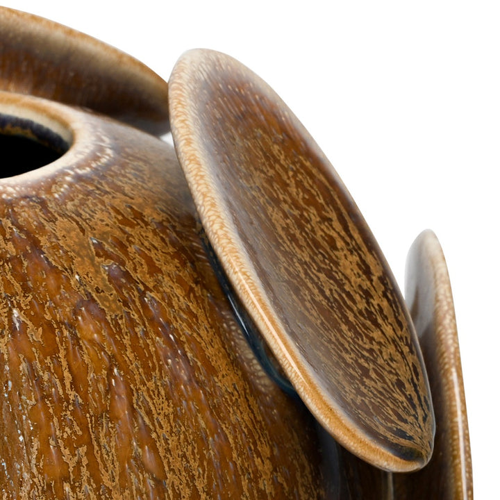 Jupiter Reactive Glaze Round Vase