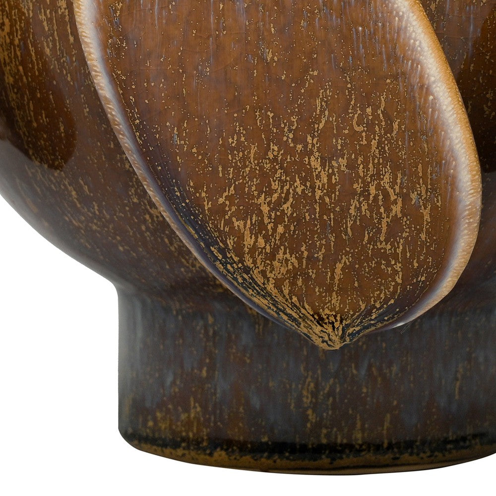 Jupiter Reactive Glaze Round Vase