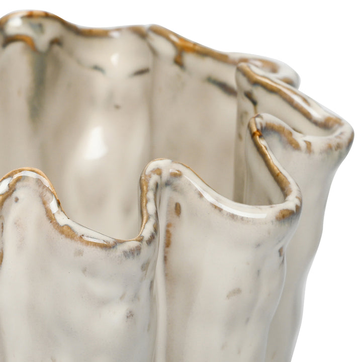 Coralie Glazed Vase