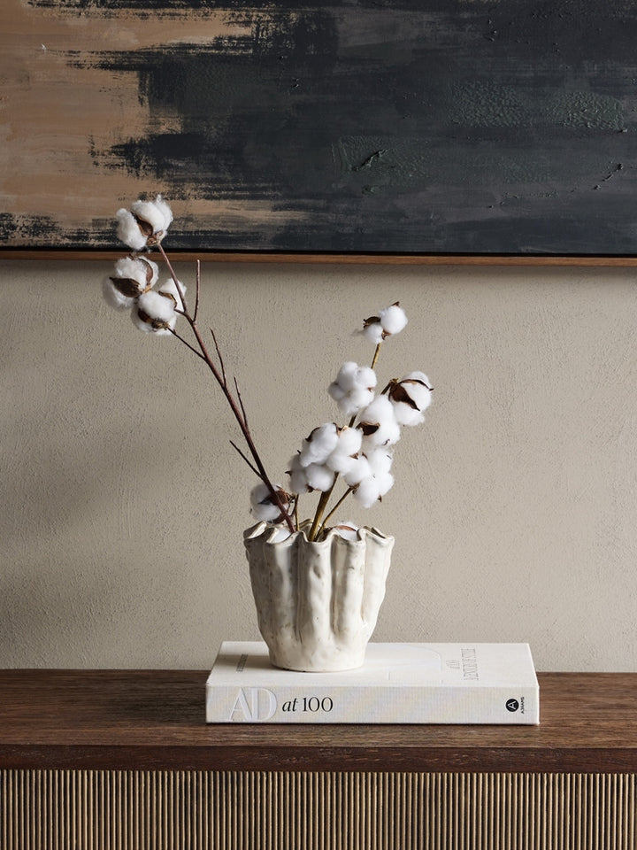 Coralie Glazed Vase