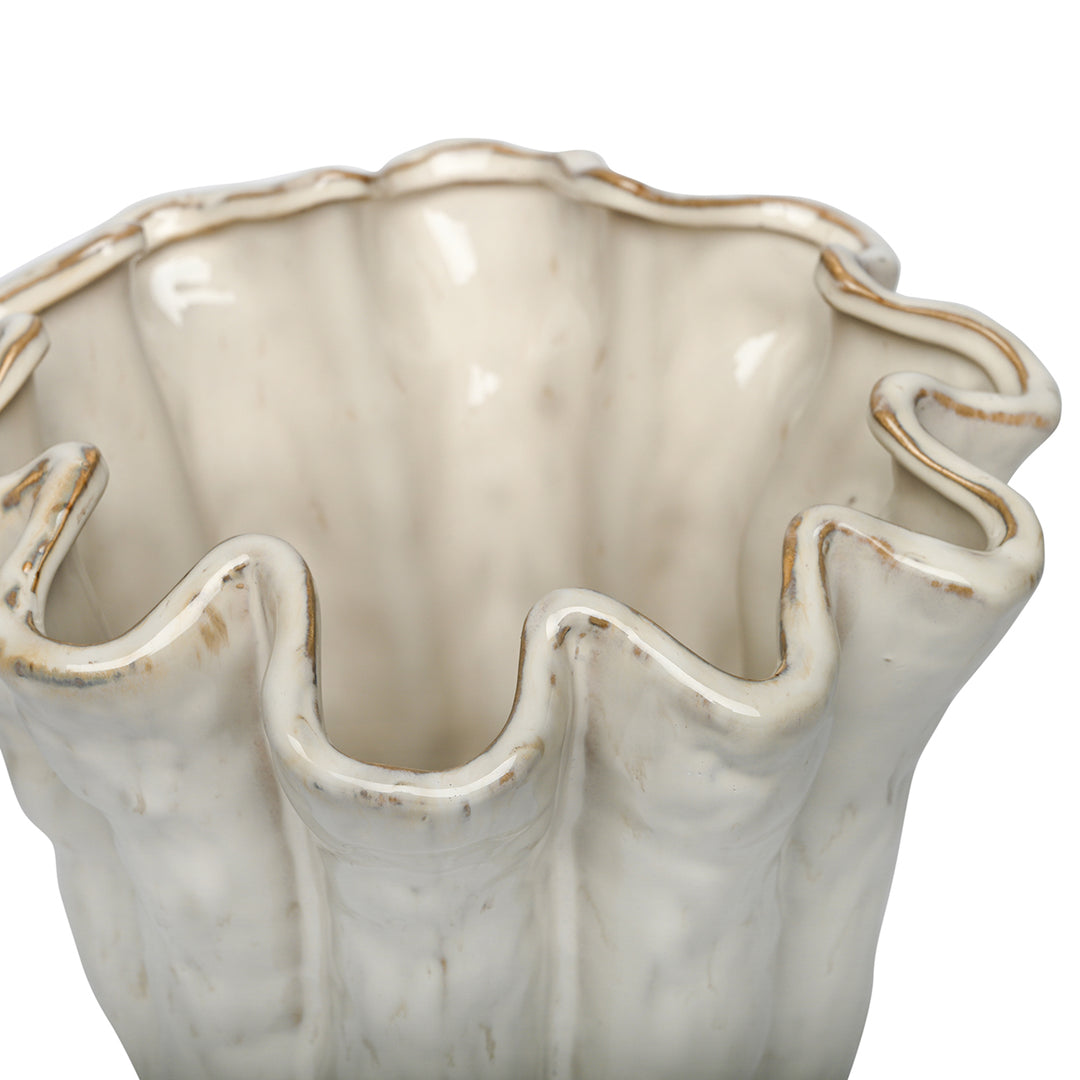 Coralie Glazed Vase