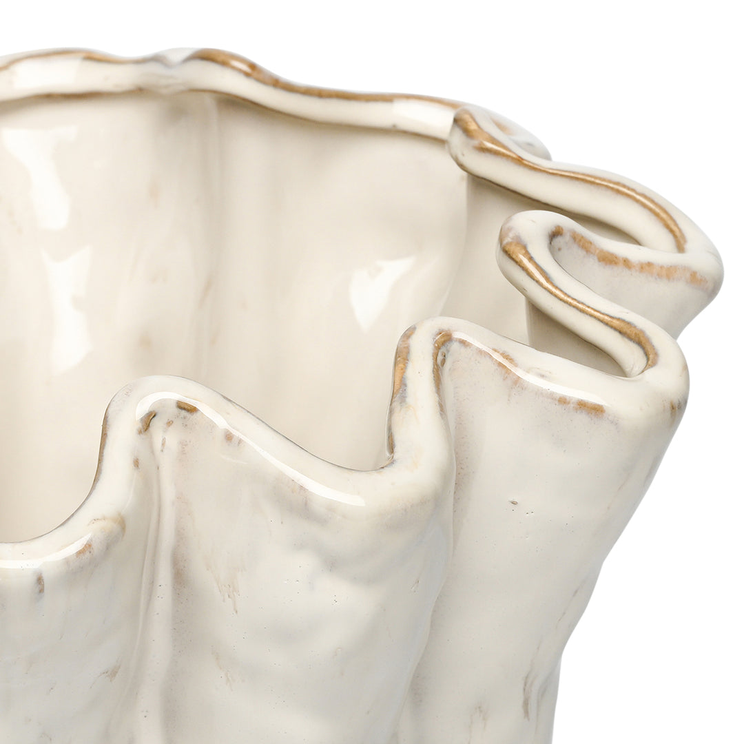 Coralie Glazed Vase