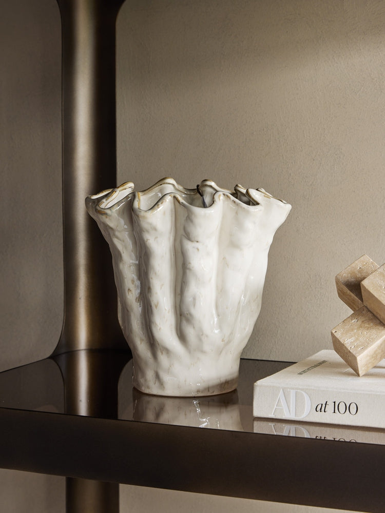 Coralie Glazed Vase