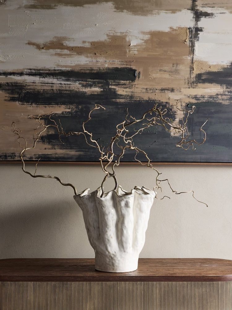 Coralie Glazed Vase